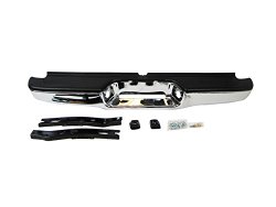 TKY TY40342C Toyota Tacoma Chrome Replacement Complete Rear Bumper