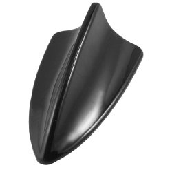 uxcell® Car Roof Mounted Shark Fin Shaped Antenna Decor Black