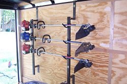3 Place Trimmer Rack for Enclosed Trailers by Pack’em Racks