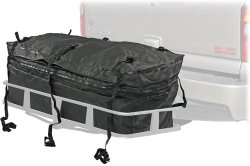 60″ Waterproof Hitch Cargo Carrier Rack Bag with Expandable Height by Rage Powersports