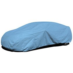 Budge Duro Car Cover Fits Sedans up to 157 inches, D-1 – (Polypropylene, Blue)