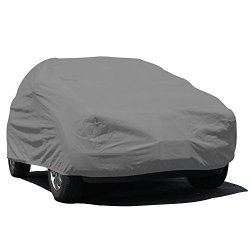 Budge Lite SUV Cover Fits Full Size SUVs up to 210 inches, UB-2 – (Polypropylene, Gray)