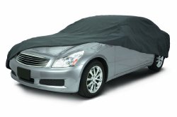Classic Accessories 10-013-251001-00 OverDrive PolyPro III Heavy Duty Mid Size Sedan Car Cover