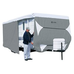 Classic Accessories 73163 OverDrive PolyPro III Deluxe Travel Trailer & Toy Hauler Cover, Fits Up To 20′
