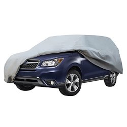 Leader Accessories Car Cover (SUV up to 15’6″, 3 layer grey)