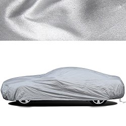 OxGord® Solar-Tech Reflective Car Cover – 100% Sun-Proof – Best Reflective Method – Ready-Fit / Semi Custom – Fits up to 144 Inches