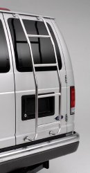 Surco 093F Stainless Steel Van Ladder for Ford