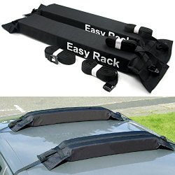 TIROL Universal Auto Soft Car Roof Rack 2 Pieces/Set Carrier Luggage Easy Rack Good Quality Load 60kgs Baggage Rack