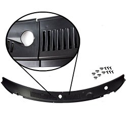 IMPROVED 2-Piece Windshield Wiper Cowl Vent Grille Panel Hood Assembly OEM Replacement for Ford 3R3Z6302228AAA