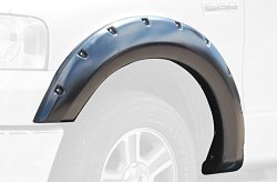 Lund RX310S Elite Series Black Rivet Style Standard Front and Rear Fender Flare – 4 Piece