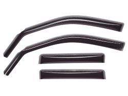 WeatherTech Custom Fit Front & Rear Side Window Deflectors for Cadillac CTS/CTS-V, Dark Smoke