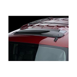 WeatherTech Custom Fit Sunroof Wind Deflectors for Cadillac Escalade, Dark Smoke