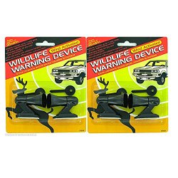 4 Ultrasonic Car Deer Warning Whistles 2 Packs Auto Safety Alert Device Safety !