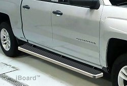 5″ iBoard Running Boards Fit 07-16 Chevy Silverado/GMC Sierra Crew Cab