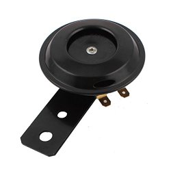 Black Metal Sound Alarm Car Auto Trumpet Horn Speaker DC12V 1.5A 105dB