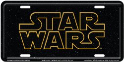 Chroma 002033 ‘Star Wars’ Metal Tag License Plate