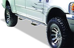 Go Rhino D24235PS Dominator D2 SideSteps; Polished Stainless; Cab Length; Mounting Brackets Included;
