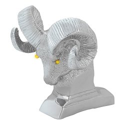 Grand General 48051 Chrome Ram’s Head Hood Ornament