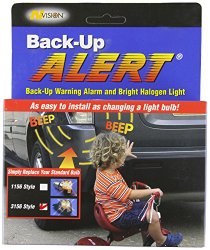 Hopkins 20101VA-CL-EN nVISION Back-Up Alert with Audible Back-Up Warning 3156 Style Light Bulb