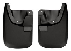Husky Liners Custom Fit Molded Front Mudguard for Select Ford F-250 /F-350 Models – Pack of 2 (Black)