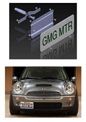 MINI Cooper NO HOLES License Plate Bracket (up to 2014 / R Models) – DOES NOT FIT New F55/ F56 Hatch/Hardtop, Countryman or Paceman Models)