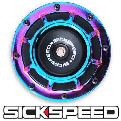 Neo Chrome Super Loud Compact Electric Blast Tone Horn For Car/Truck/Suv 12V P1 for Honda Civic del Sol