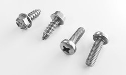 RSD Never Rust OE Style Toyota License Plate Screws (Set of 4 – Front/Rear)