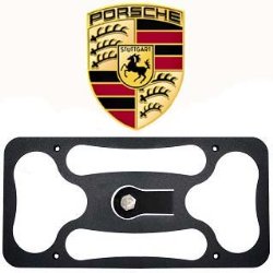 The Platypus for Pro Series for Porsche 911 (993, 996, 997) Tow Hook No Drill Front License Plate Mount 1994-2012
