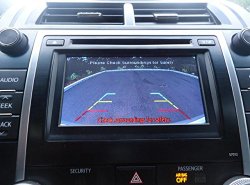Toyota Rear Backup Camera Kit for Camry, Corolla, Prius, Rav4 (2012, 2013, 2014)