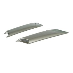 Wade 72-13001 30″ Paintable Hood Scoops With Smooth Finish – Pack of 2
