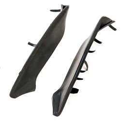 2004-2008 Ford F150 and 2006-2007 Lincoln Mark LT Windshield Weatherstrip Rubber Seal Trim Kit Wiper Cowl End Pieces Pair 4L3Z-15022A69-AA