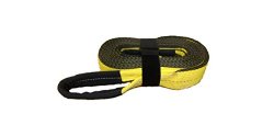 3″, 20′ Tow Strap, 30,000 Lb Capacity with Velcro Storage Strap