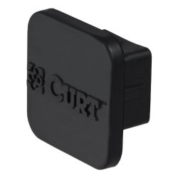 CURT 22271 1-1/4 In. Black Rubber Tube Cover