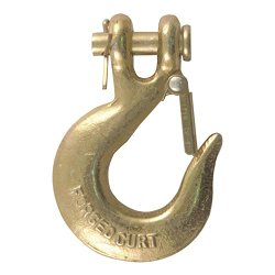 CURT 81940 1/4 In Clevis Safety Latch Hook Grade 70 12600 Lb Gvwr