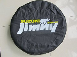 D&R® Soft Spare Tire Cover for Suzuki Jimny 205/70R15 (black)