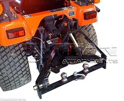 Kubota BX Trailer Hitch compact tractor drawbar 3 point three john deere (TD)