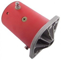 New Snow Plow Motor, Western, Fisher, Rotation: CW, 12 Volts, 17.3 lbs / 7.86 kg