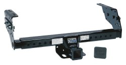 Reese Towpower 37042 Class III Multi-Fit Receiver Hitch with 2″ Receiver opening, includes Hitch Plug Cover