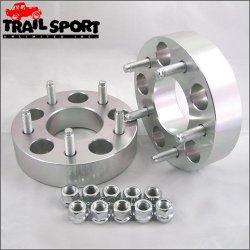 trailsport4x4 1.25 inch Adapter Kit for Ford – 5×4.5 Hub to 5×5.5 Wheel