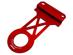VMS Racing Chevrolet CORVETTE Racing RED REAR TOW HOOK Drag Oval Track Pull for C5 and ZO6 Z06 97 98 99 00 01 02 03 04 1997 1998 1999 2000 2001 2002 2003 2004