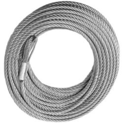 WINCH CABLE – GALVANIZED – 3/8 X 125 (14,400lb strength) (OFF-ROAD VEHICLE RECOVERY)