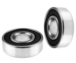 6203 2RS Hub Rubber Sealed Ball Bearing Higher Speed Durable Ball x2 Free P&P
