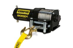 Champion Power Equipment 12003 Power Winch Kit – 2000 lb. Capacity