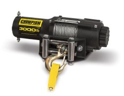 Champion Power Equipment 13004 Power Winch Kit – 3000 lb. Capacity