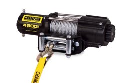 Champion Power Equipment 14560 Wireless Remote Power Winch Kit – 4500 lb. Capacity