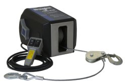 Dutton-Lainson Company SA12015AC 120 Volt/2700 lbs/4000 lbs Electric Winch with Built-In Remote