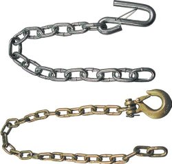 Fulton Performance Trailer Hitch Chain with Hooks