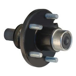 Tie Down Engineering 5-Lug Hub/Spindle End Unit for Build Your Own Trailer Axle System – 1500-Lb. Capacity, Model# 80116