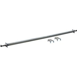 Ultra-Tow 2,500-Lb. Capacity Spring Trailer Axle with Adjustable Spring Mount…
