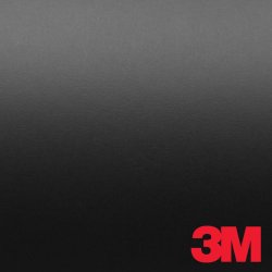 5ft x 1ft (5 Sq/ft) 3M MATTE Black M12 Scotchprint Car Wrap Vinyl Film 1080 Series
